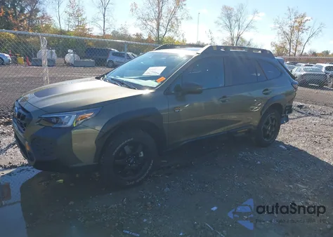 2025 Subaru Outback Wilderness from USA, damaged, VIN 4S4BTGUD2S3318544